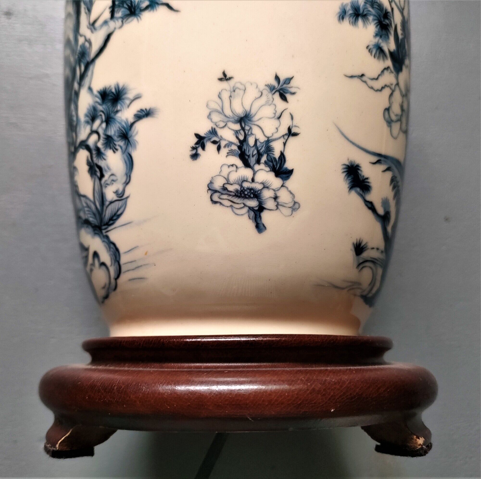 Tetras Lamp Foot - China - XXth - A lustro (ceramic)