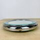 Vintage chrome barber mirror