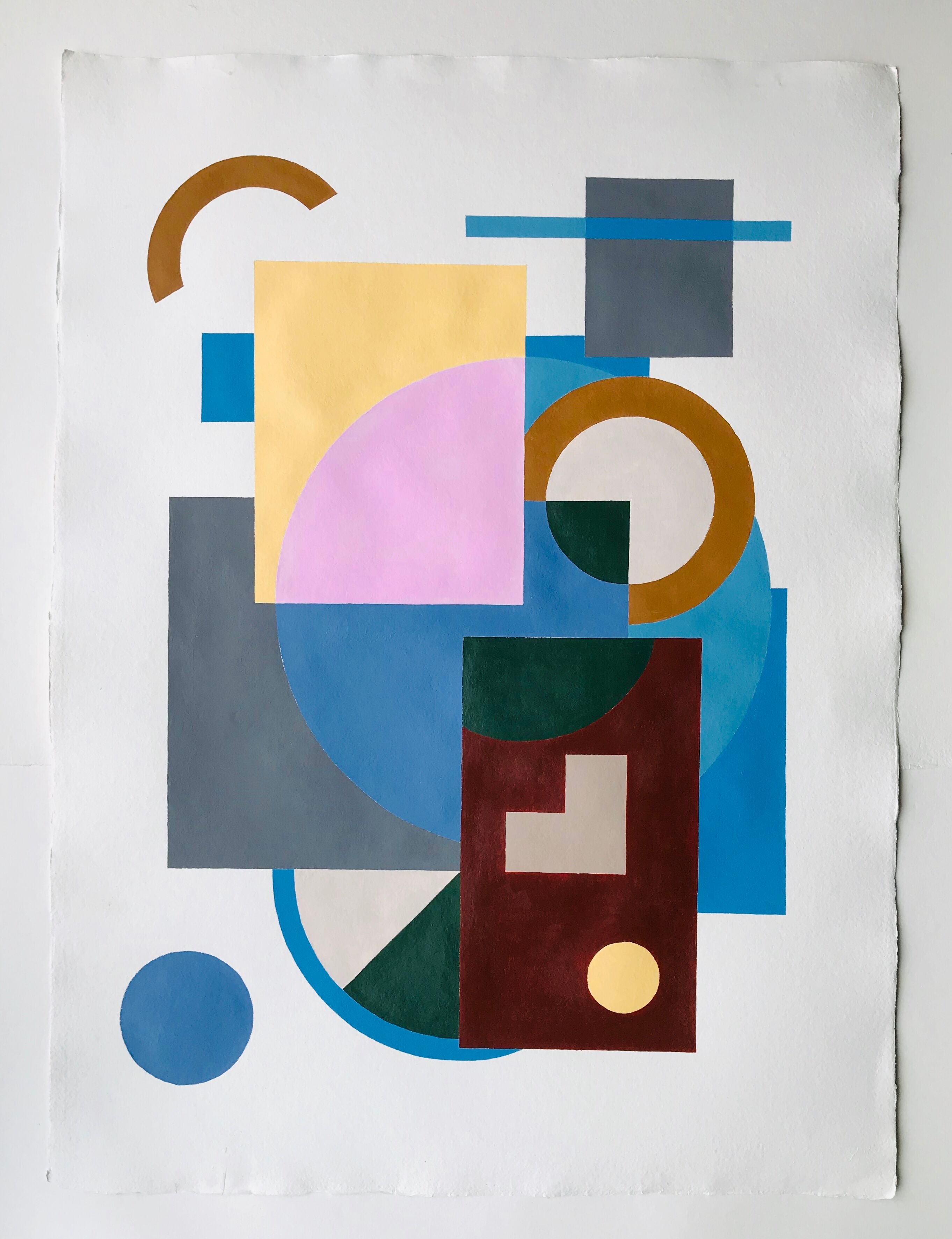 City series, no. 1-75x55 cm