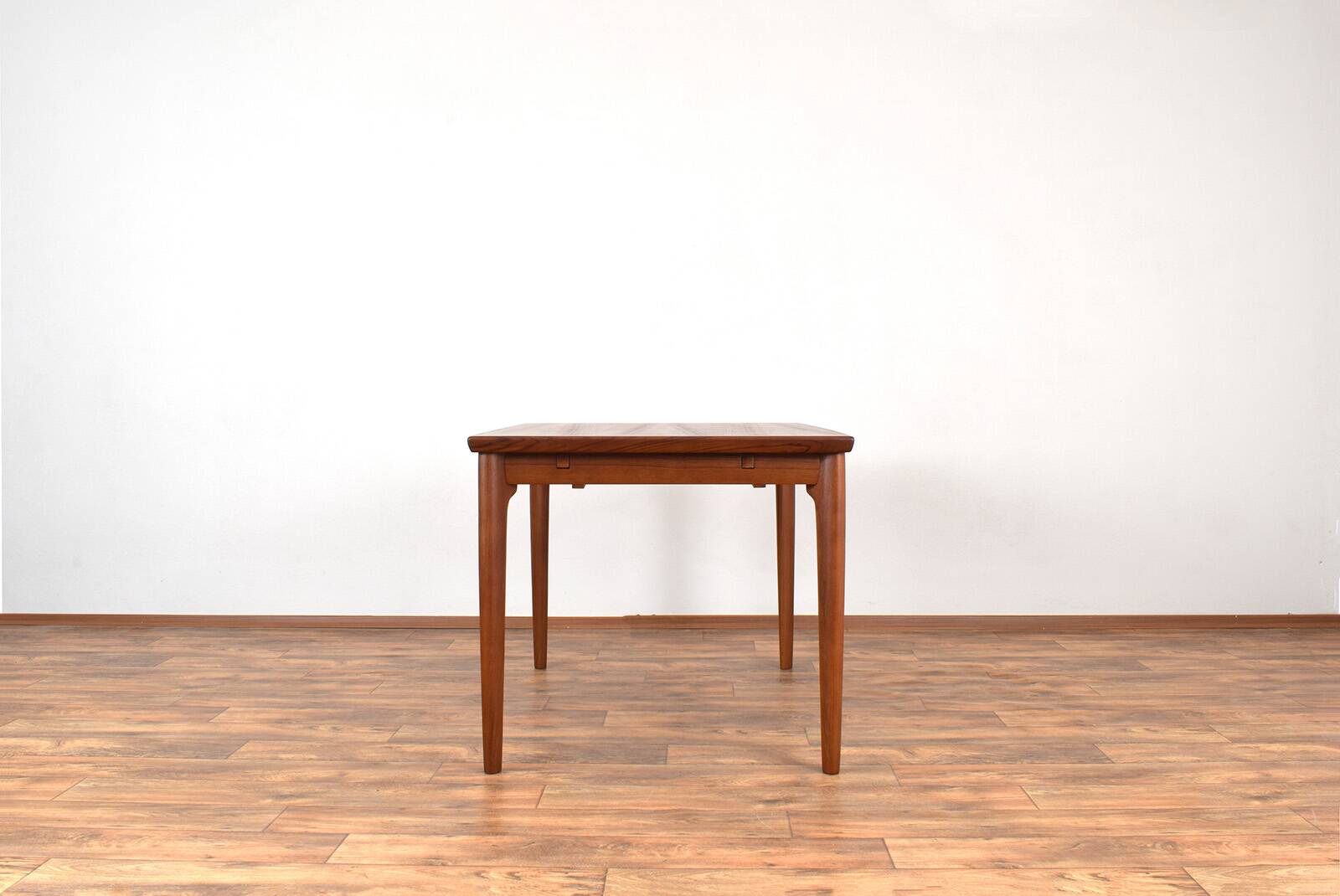 Mid-Century Danish Teak Extendable Dining Table, 1960s.