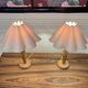 Paire de lampes design scandinave 1960.