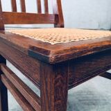 Early 20th Century Art Deco Dining Chair Set, 1920s, Set of 3