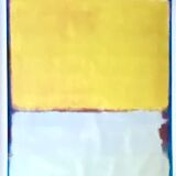 Mark Rothko poster from the Museum of Modern Art, New York (MoMA)