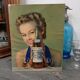 Advertising cardboard - advertising cognac martell - bistrot