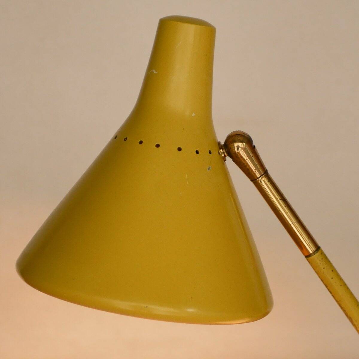 Mid-Century table lamp by Stilux Milano, Italy, 1950s.