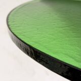 Mid-century Modern Italian Murano Glass and Brass Coffee Table, 1970s