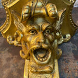 Devil's head wall console