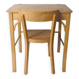 Bureau + chaise Baumann - enfant