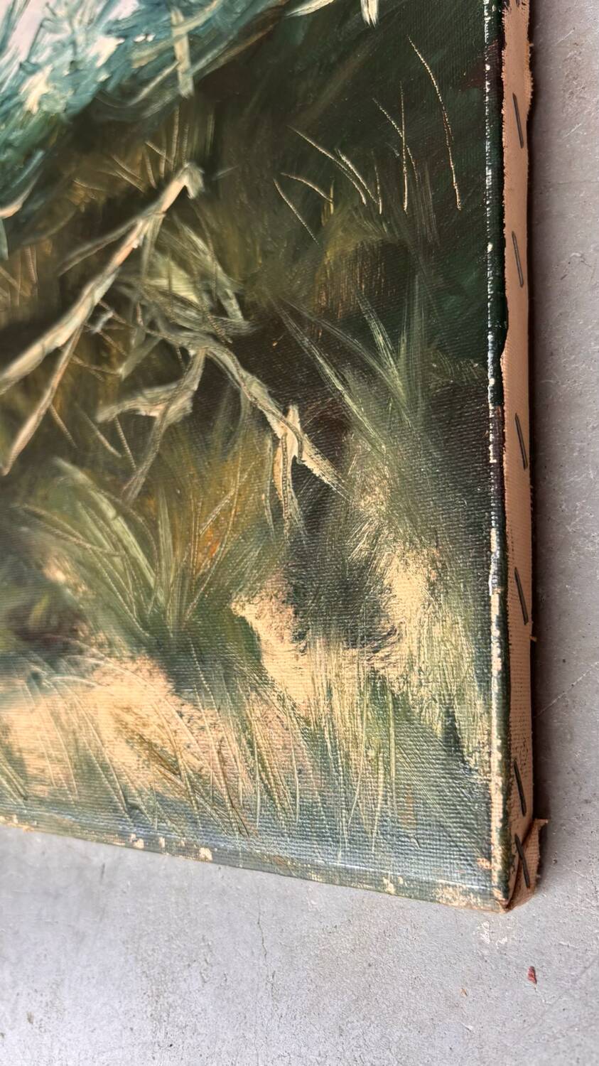 Painting Denmark sea view