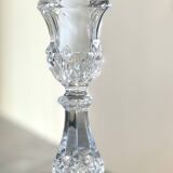 Bougeoir en cristal.