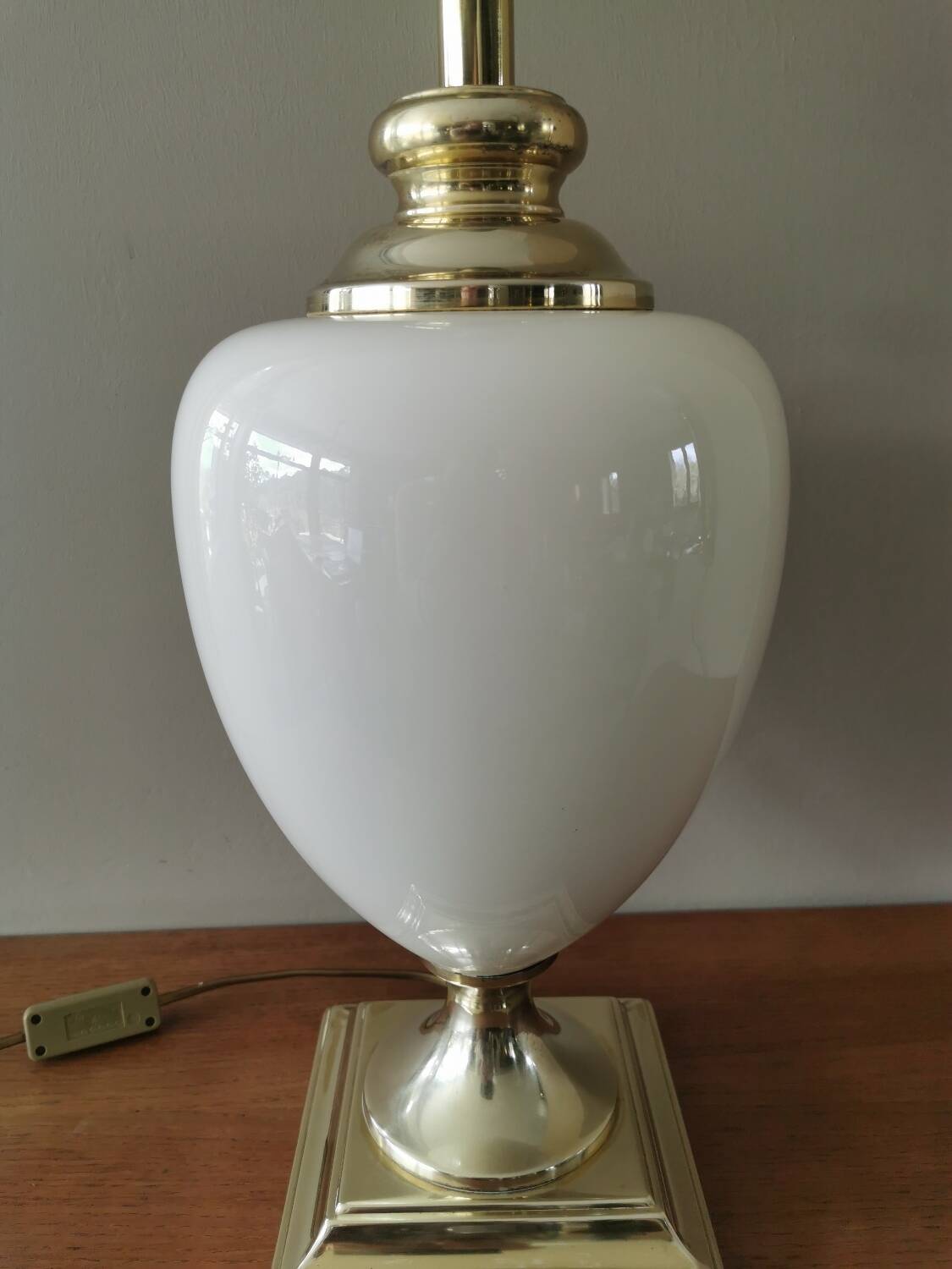 Large vintage Le Dauphin lamp base