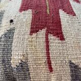 Vintage turkish kilim cushion cover 40 x 40 cm