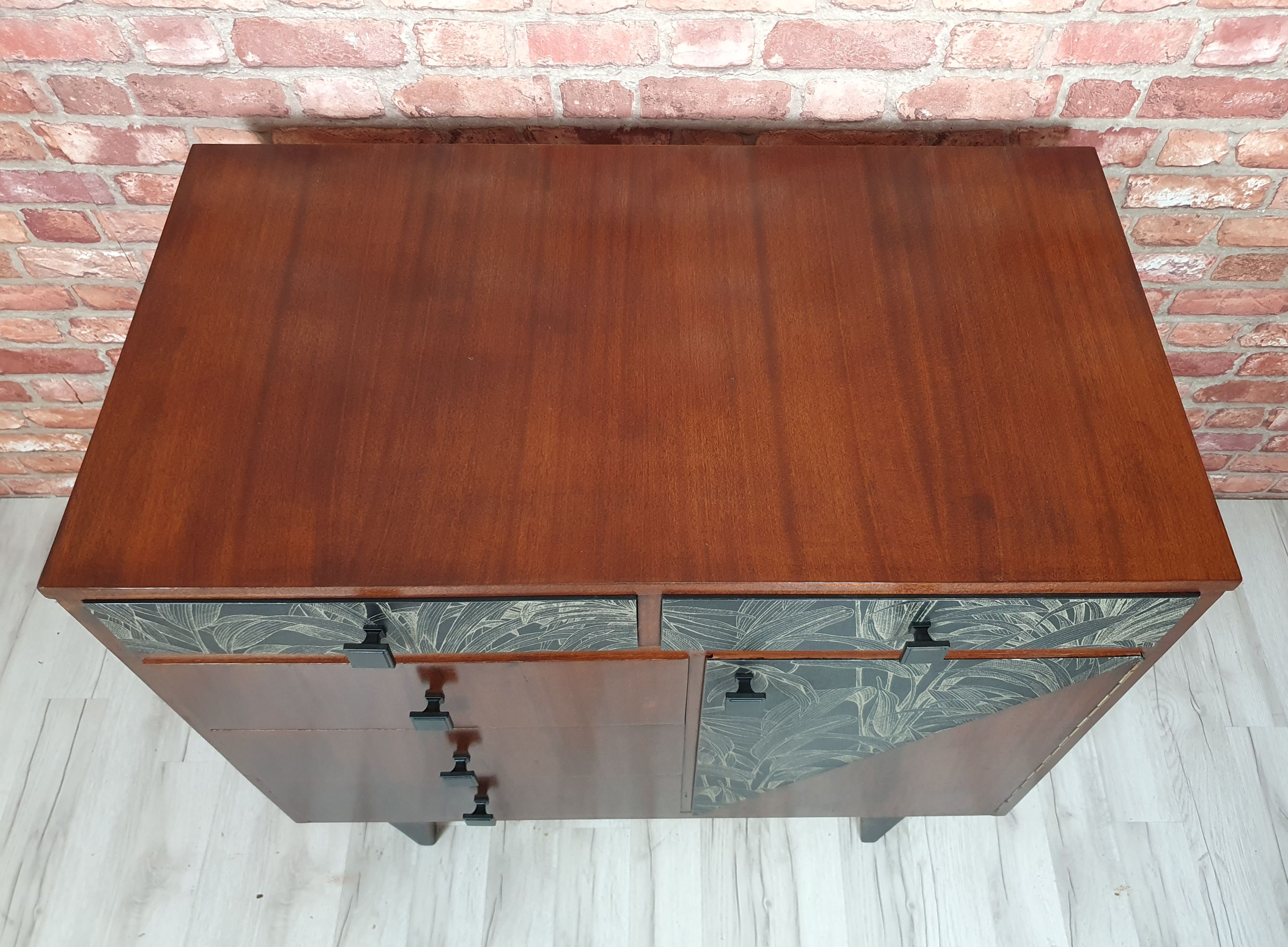 Renovated chest of drawers, Poland, 1970s