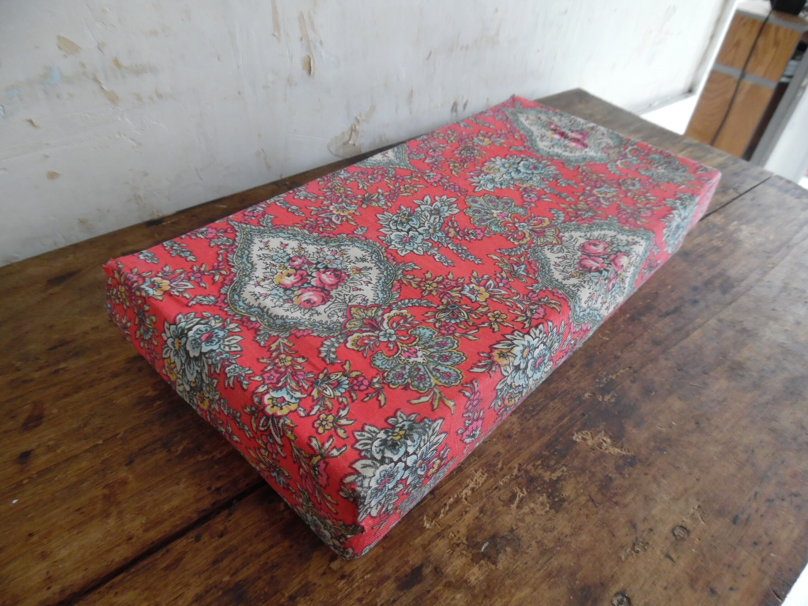 Fabric sewing box