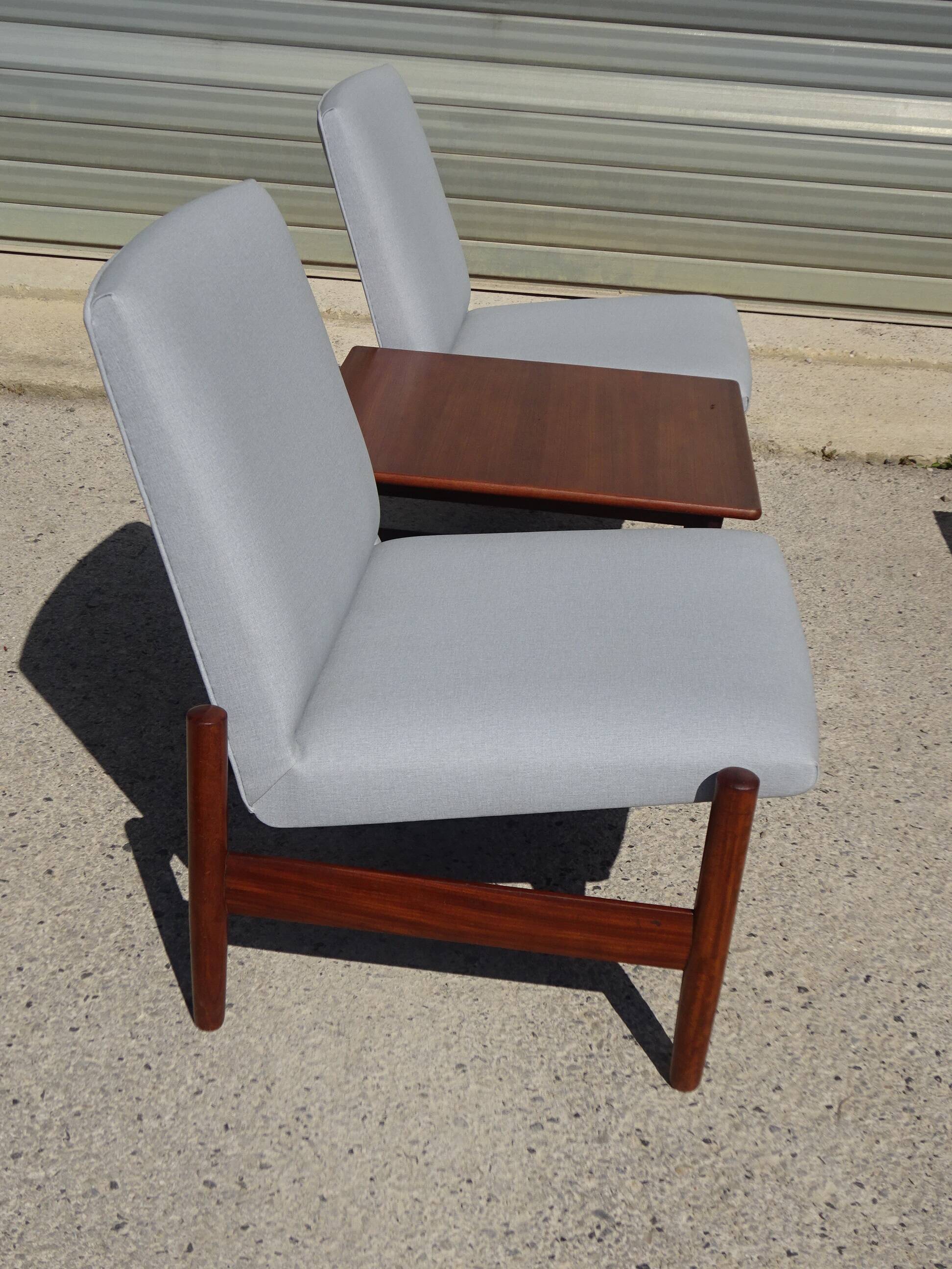 Modular vintage lounge set in teak signed by Karl SØrlie & SØnner.