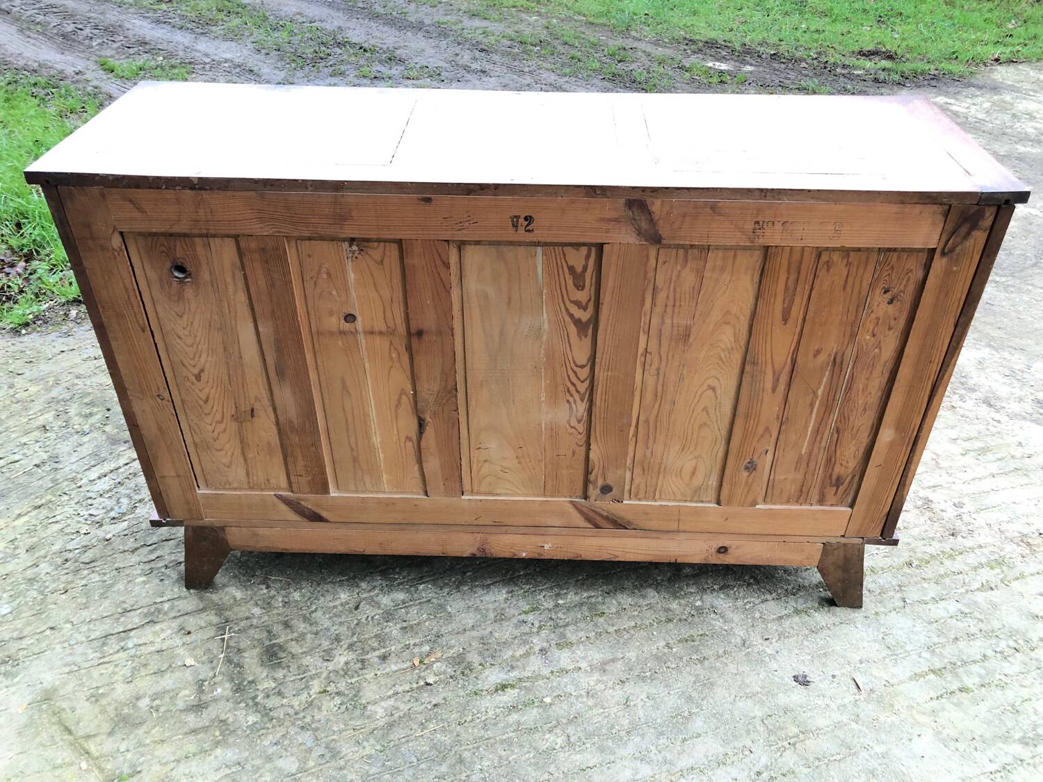 Vintage René Gabriel oak sideboard