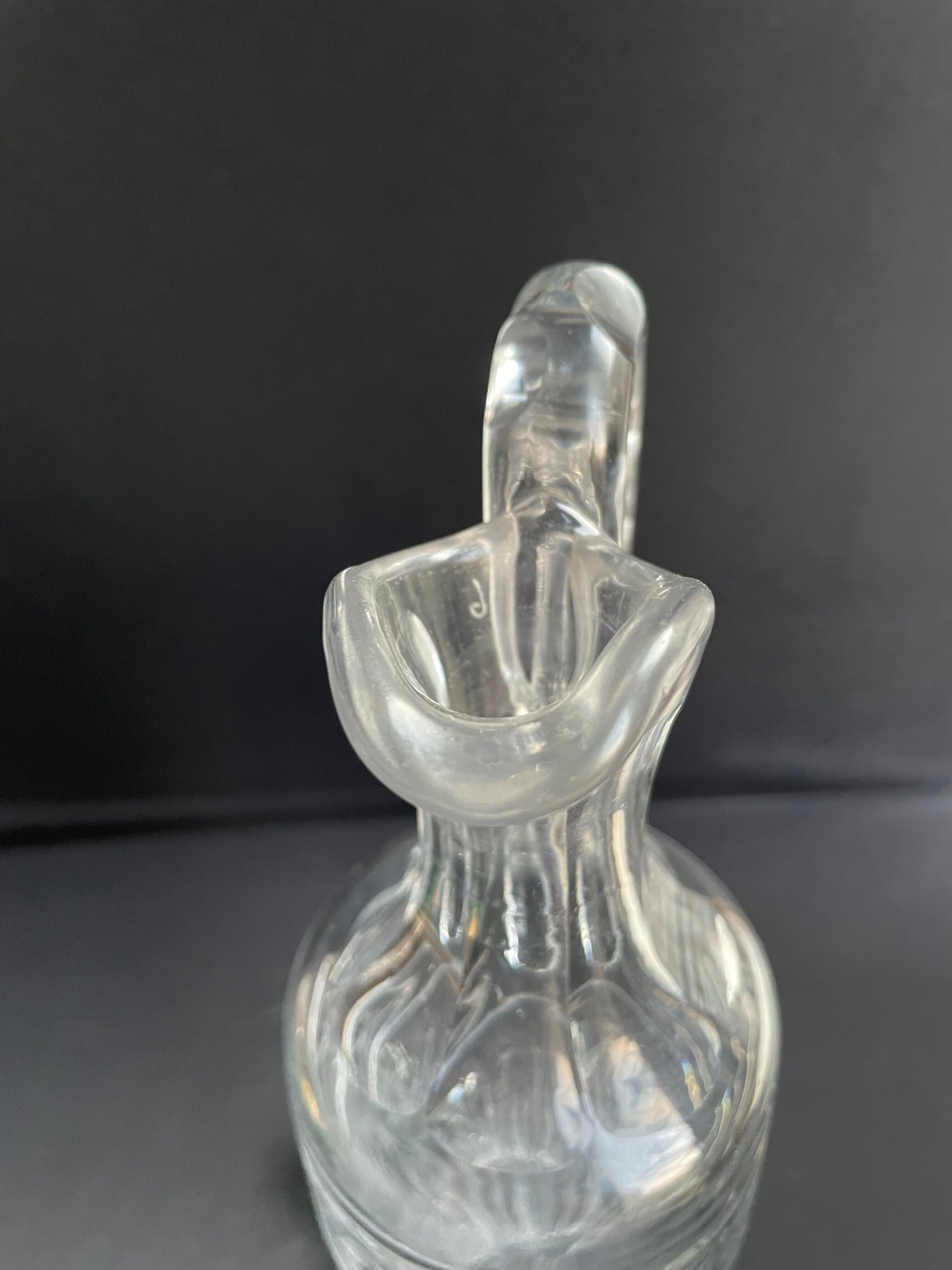 Saint Louis Virginia ewer chiseled 8670 unstamped