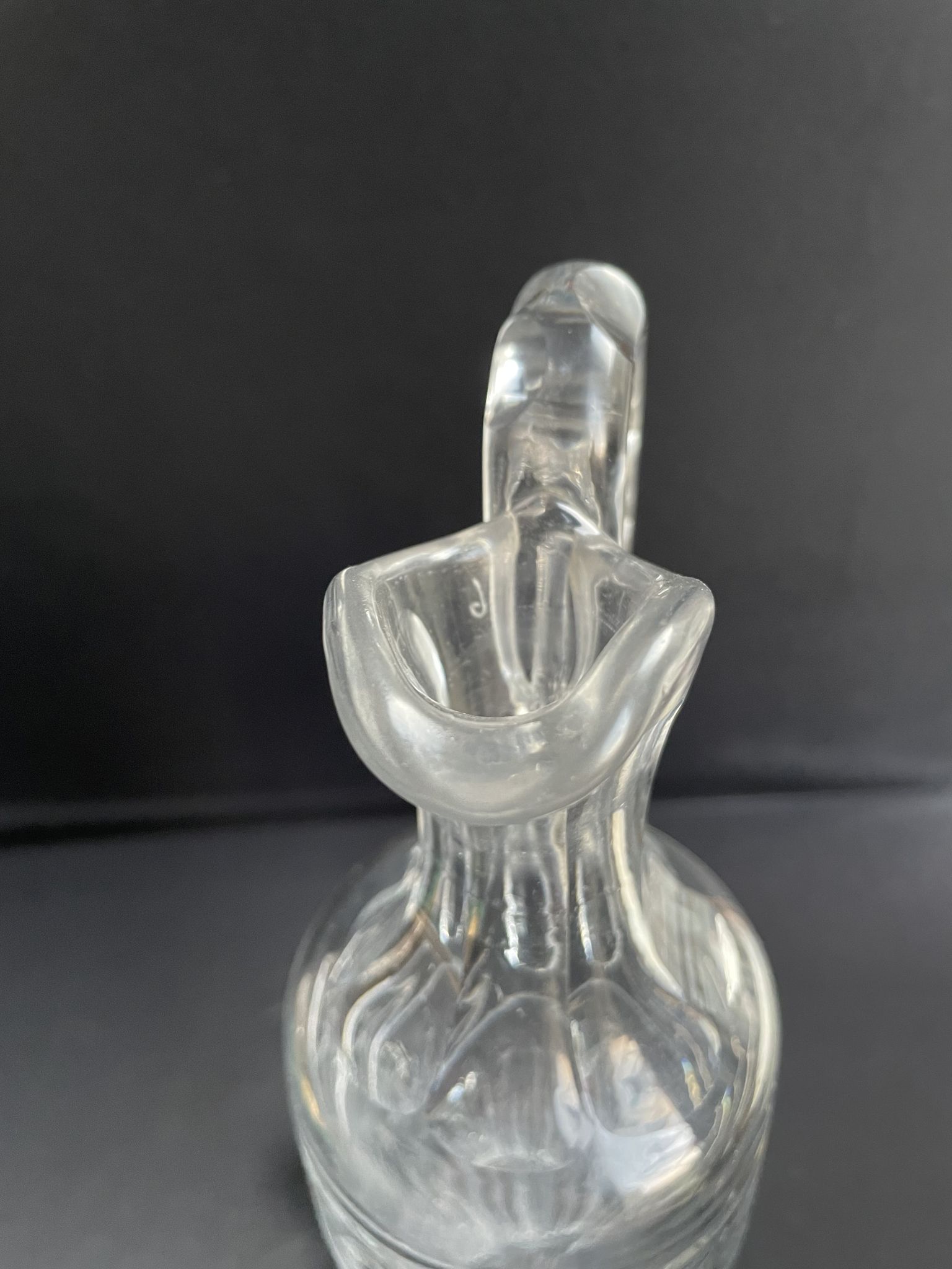 Carafe aiguière Saint Louis Virginia taillé 8670 non estampillée