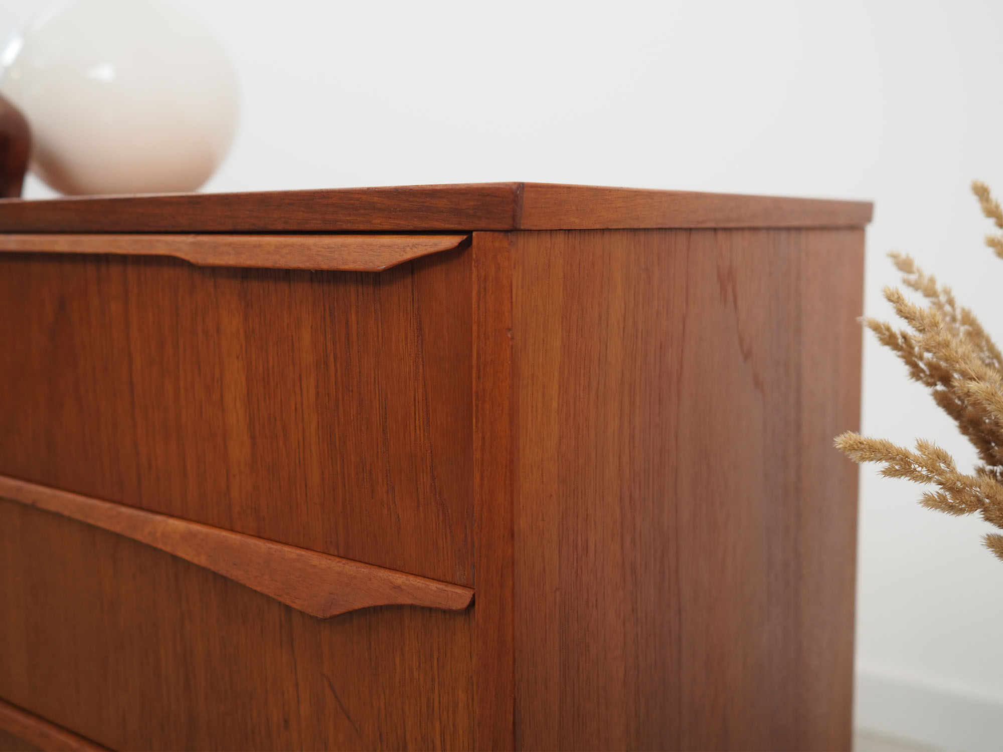 Teak chest of drawers, Danish design, 1970s, made in Denmark