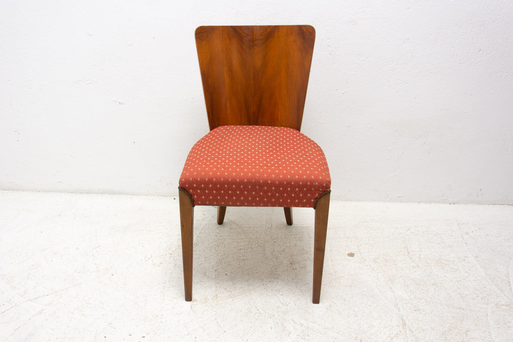 Art Deco Dining Chairs H-214 by Jindrich Halabala for ÚP Závody, 1950's
