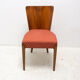 Art Deco Dining Chairs H-214 by Jindrich Halabala for ÚP Závody, 1950's