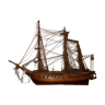 Model three masted wooden