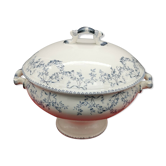 Earthenware soup saarland Sarreguemines Mozart model