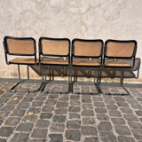 4 chaises Cesca B3 Breuer by KNoLL