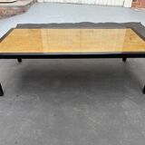 Table basse metal noir