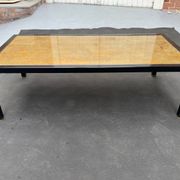 Table basse metal noir