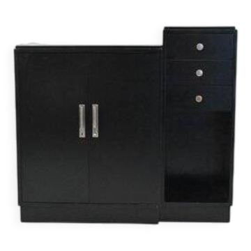 Art Deco Cabinet with Nickel Plated Handles