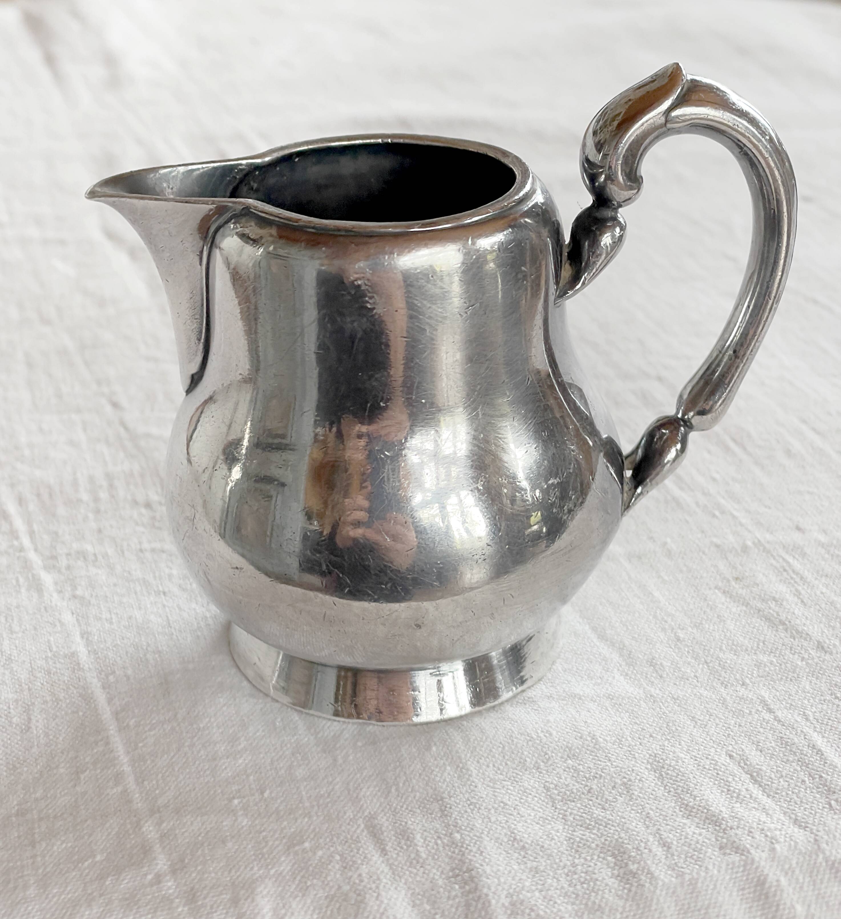 Orient express silver plated milk jug circa 1890 by christofle