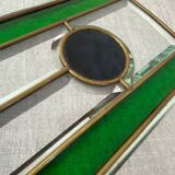 Stained glass beveled and cabochon