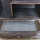 mid-20th century pine drawer shelf
