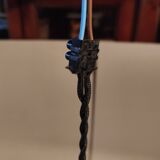 Suspension sheet enamelled green and white