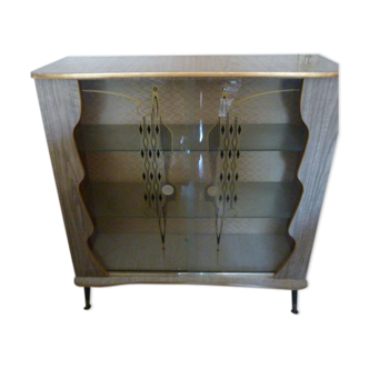 Meuble vitrine ancien art deco