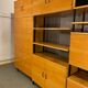 Modular bookcase with vintage wardrobe 60