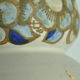 Vase coloquinte motif art déco