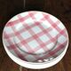 A set of 6 flat plates Nappe Rose Moulin des Loups