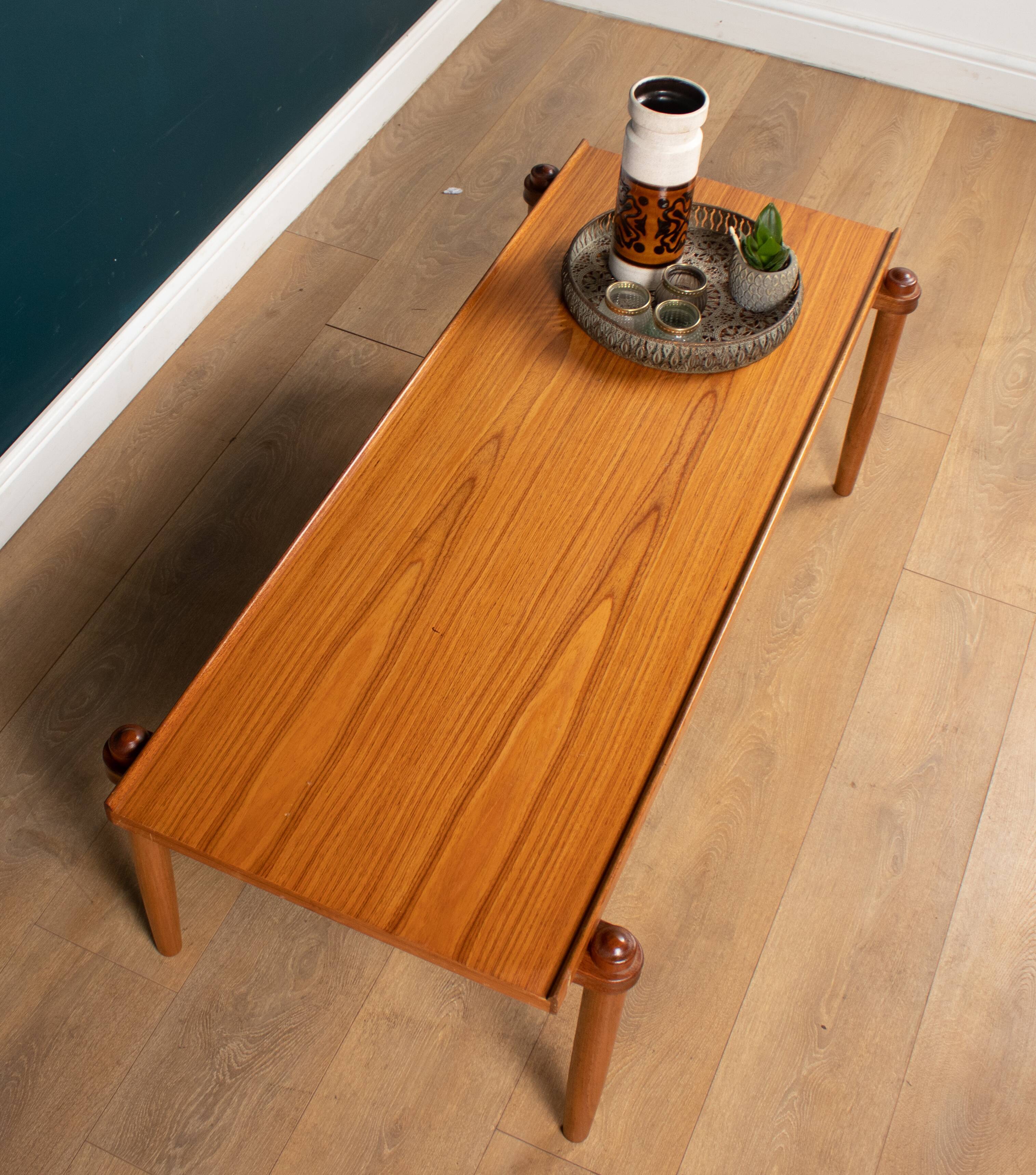 Retro 1960s Mid Century Danish Style Coffee Table