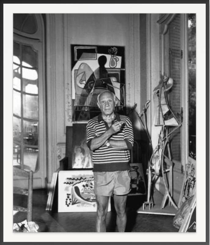 Photographic print of Picasso