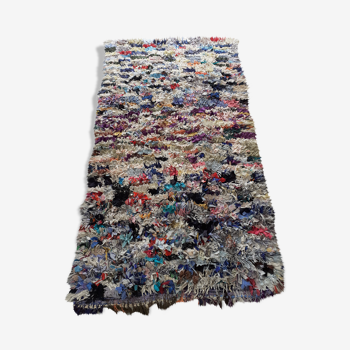 Tapis berbère boucherouite 250x130cm