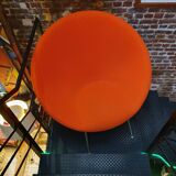 Fauteuil orange Habitat vintage par Philip Treacy
