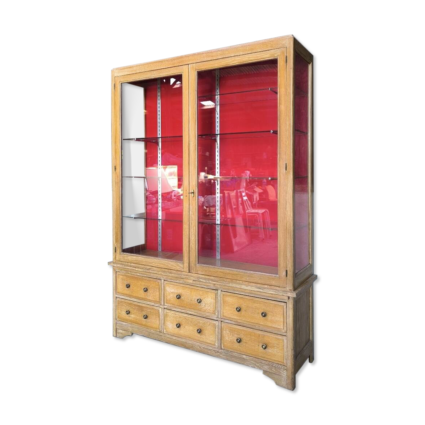 1950s trade furniture display case