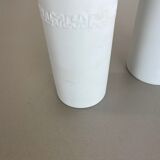 Set of 2 Abstract porcelain Vases by Cuno Fischer for Rosenthal, Germany, 1980s