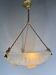 Sabino art deco basin ceiling light signed 1930 France