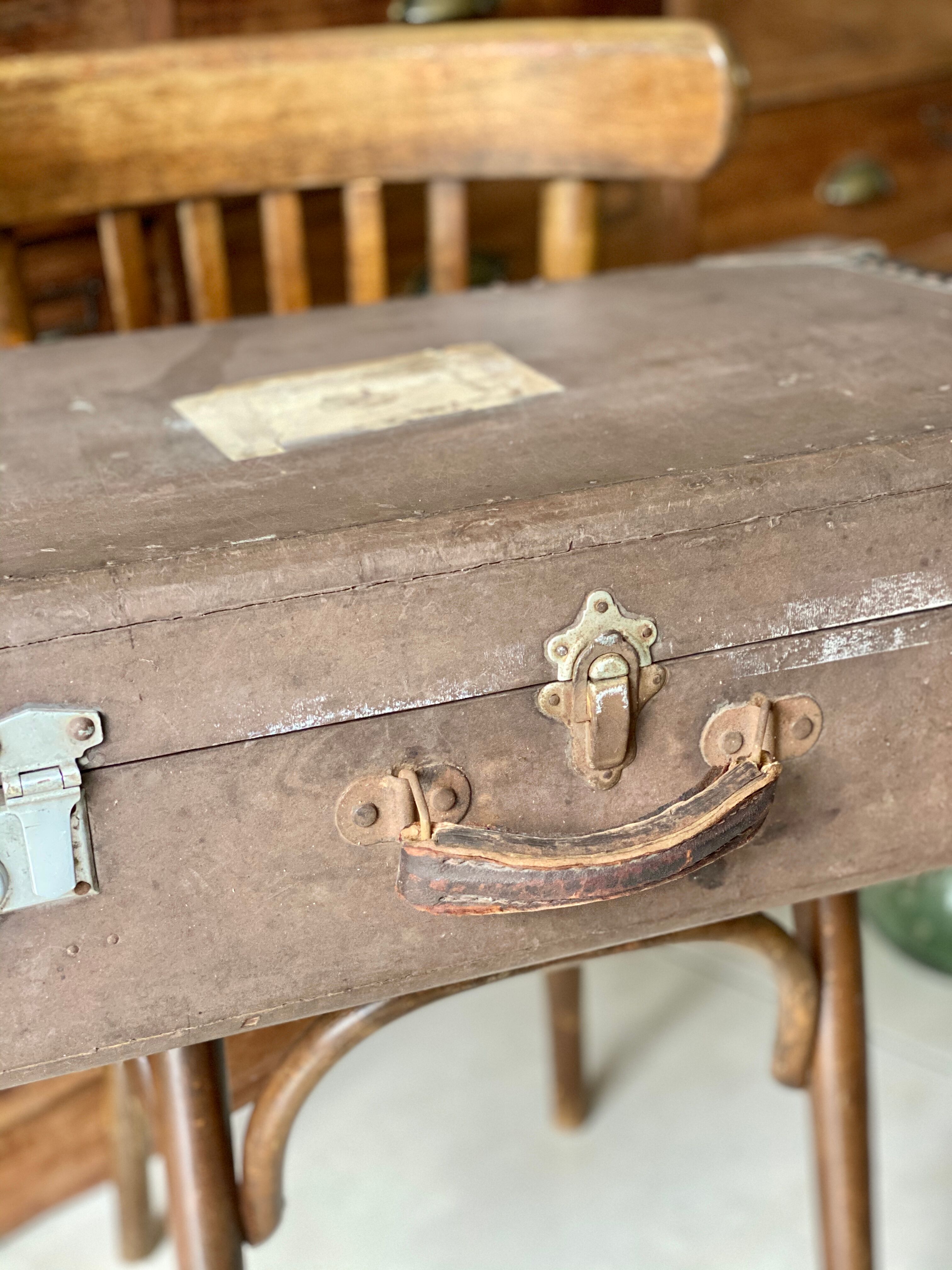 Old vintage suitcase