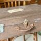 Old vintage suitcase