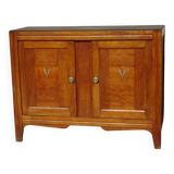 Vintage buffet in light and black oak