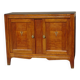 Buffet vintage en chêne clair et noir